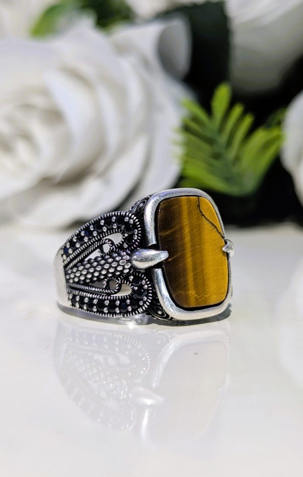 BAGUE OEIL DE TIGRE