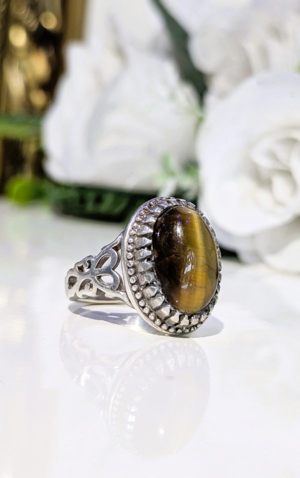 BAGUE OEIL DE TIGRE