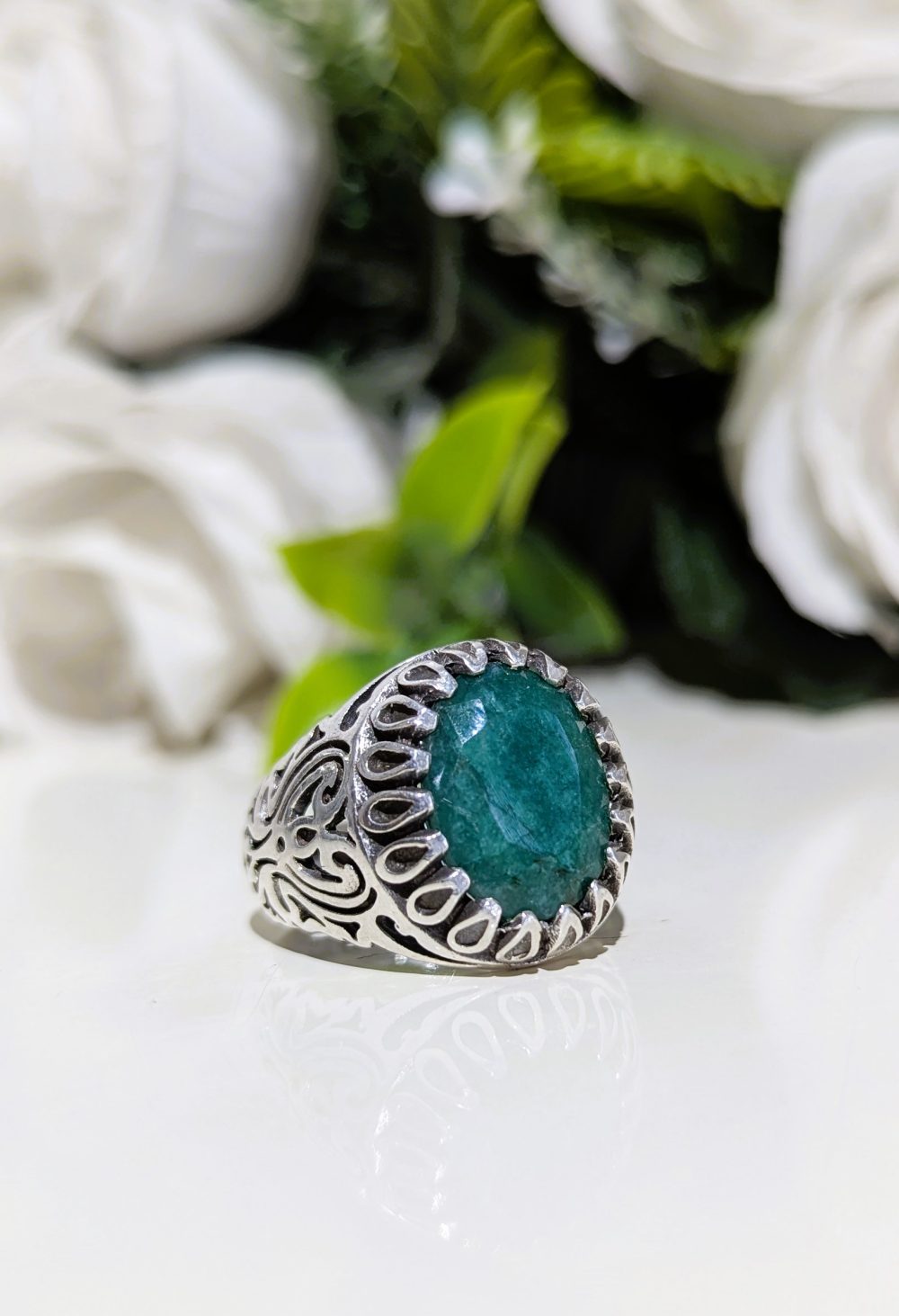 BAGUE EMERAUDE
