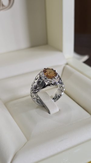 BAGUE CITRINE