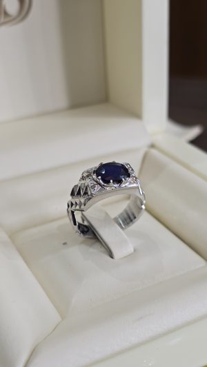 BAGUE SAPHIR BLUE