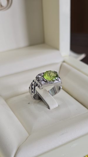 BAGUE PÉRIDOT