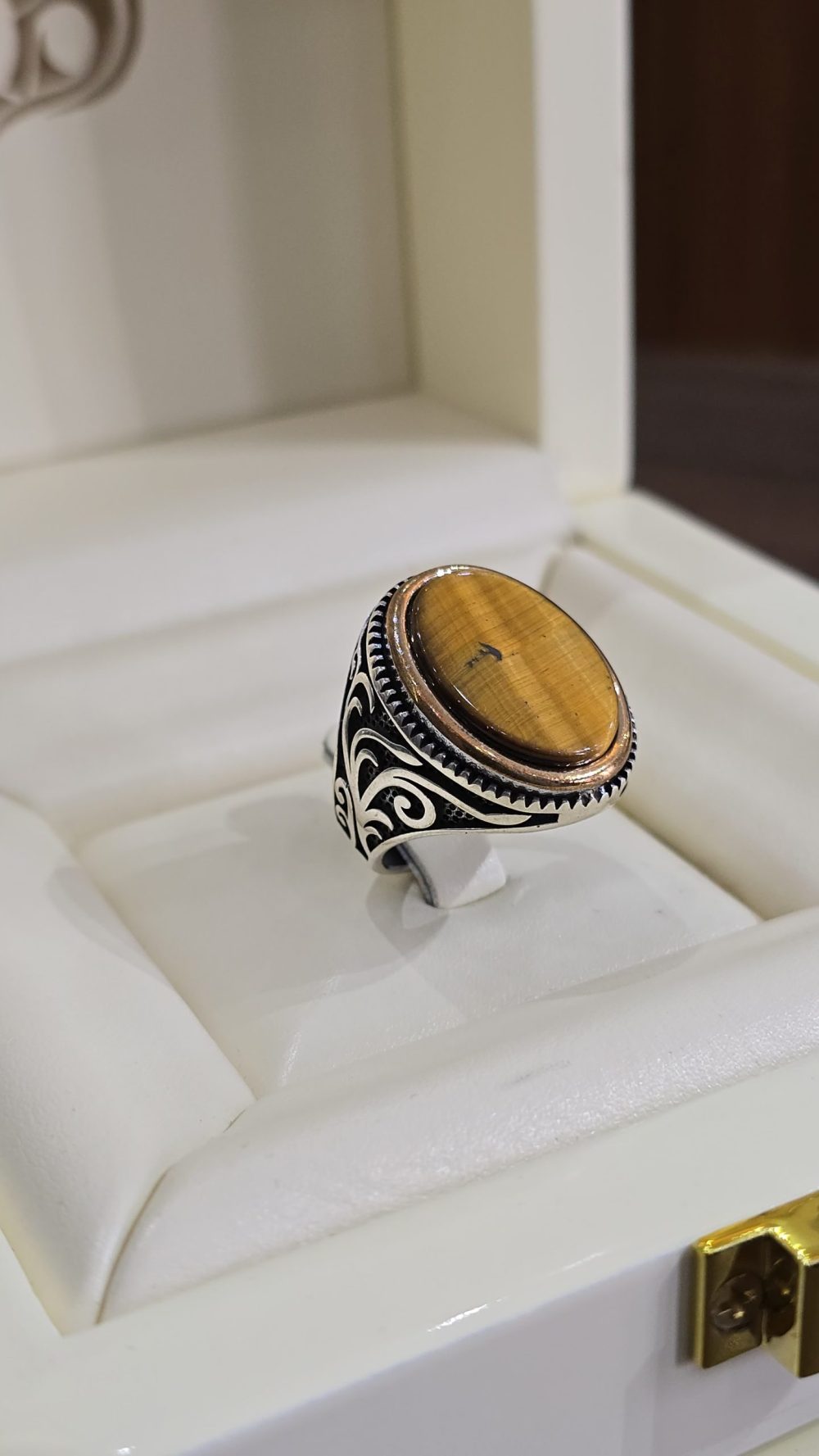 BAGUE ŒIL DE TIGRE