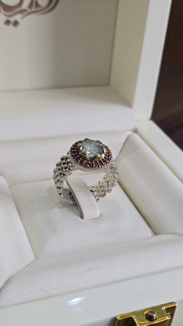 BAGUE MOSSANITE