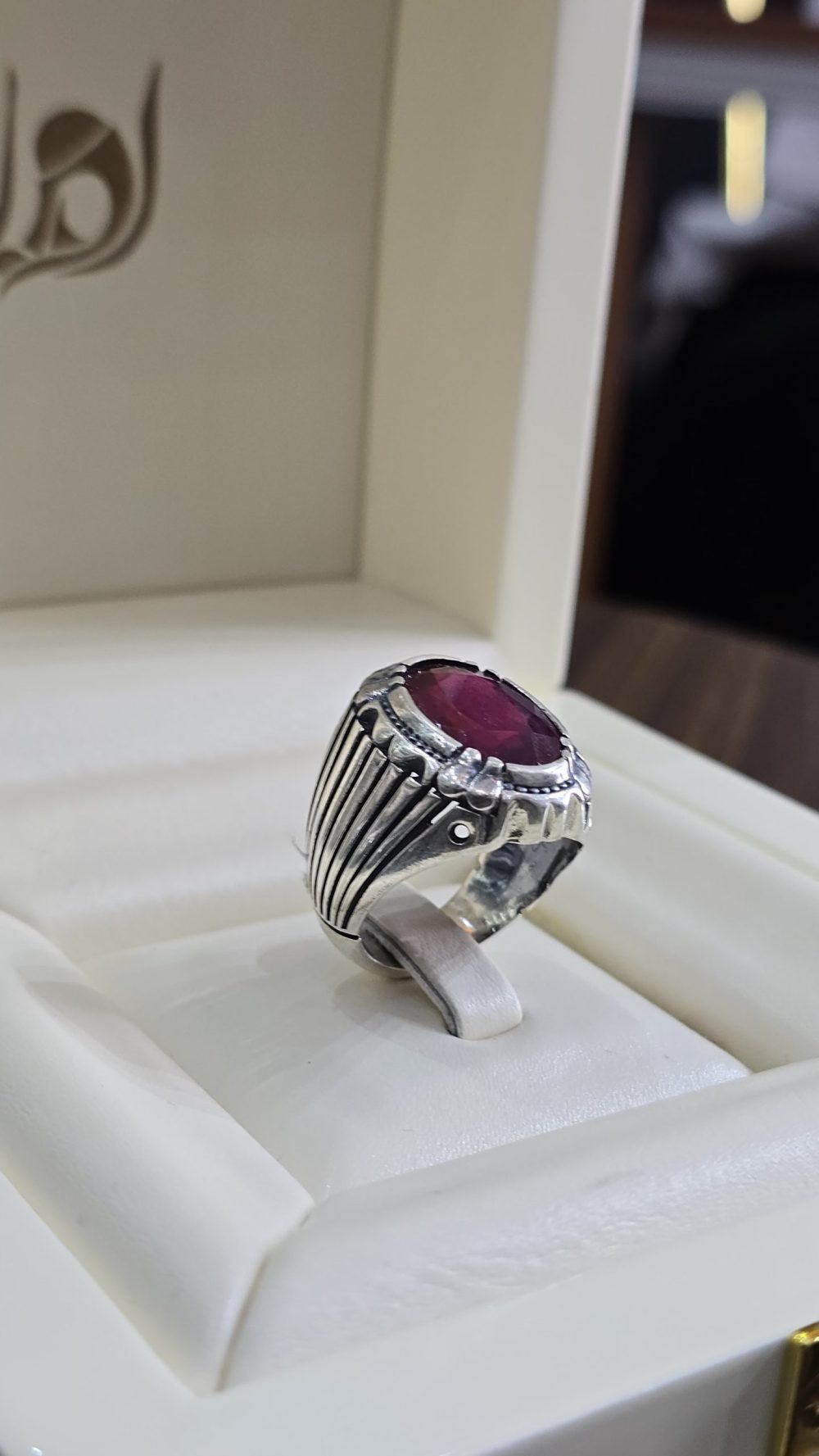 BAGUE RUBIS