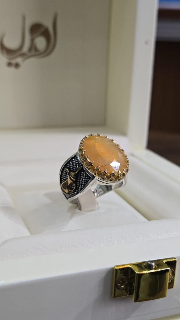 BAGUE SAPHIR JAUNE