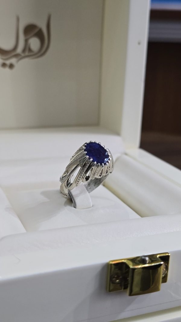 BAGUE SAPHIR BLEUE