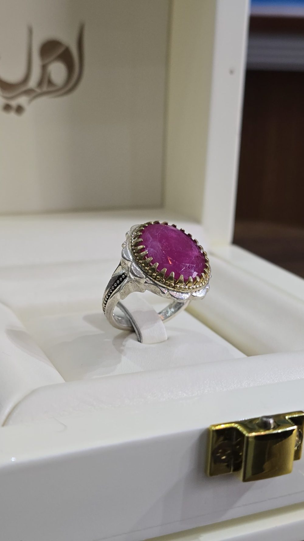BAGUE RUBIS