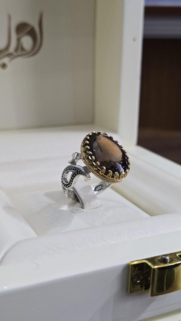BAGUE TOPAZE IMPÉRIALE