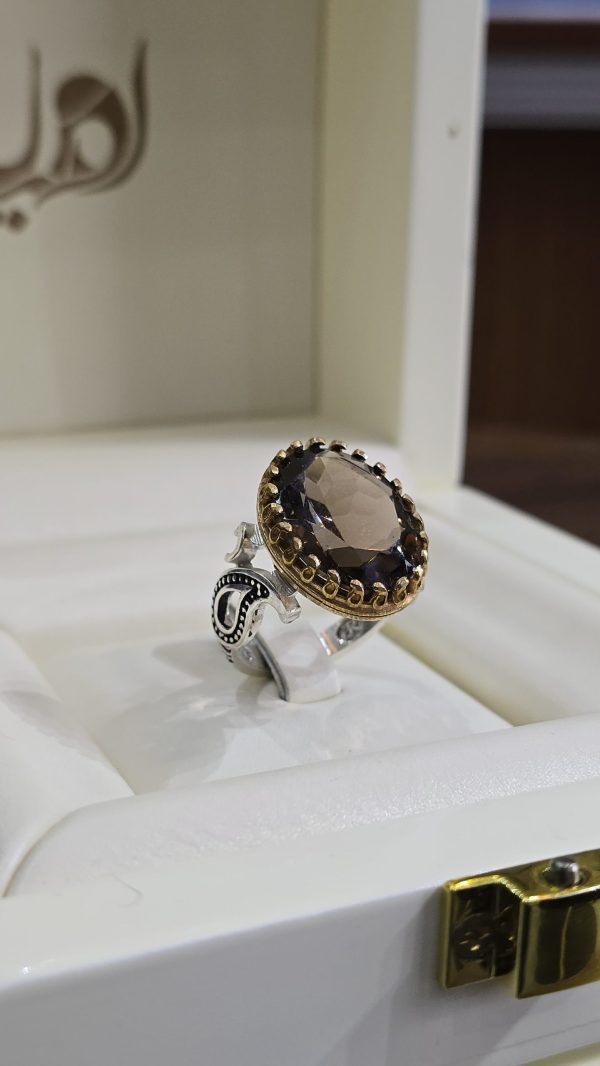 BAGUE TOPAZE IMPERIALE