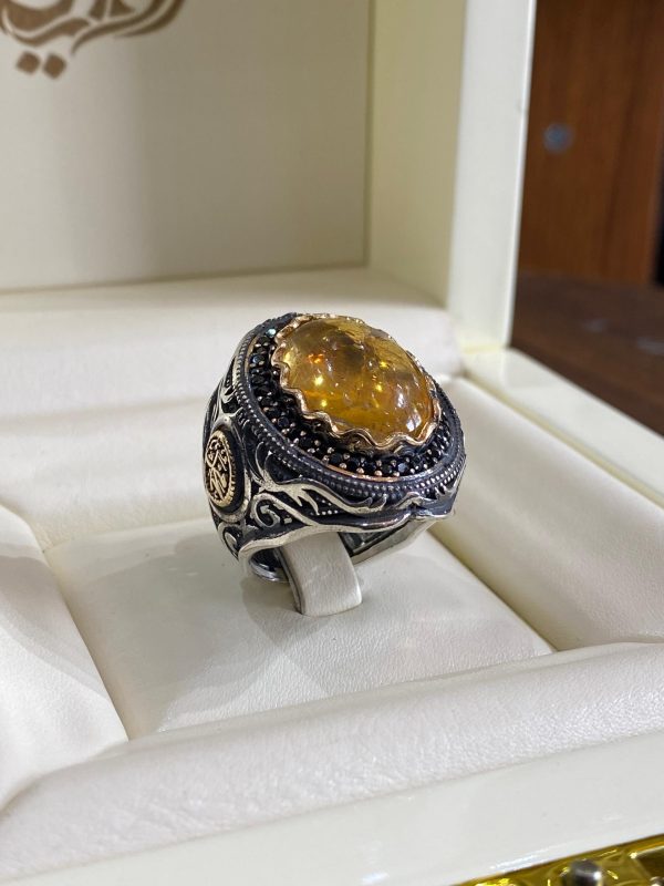 BAGUE CITRINE