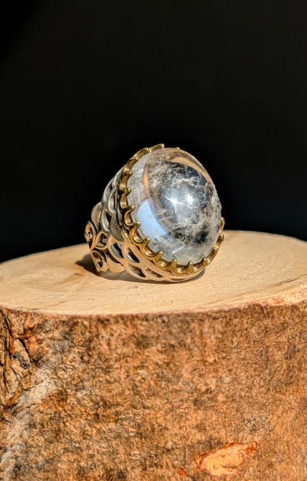 BAGUE CRISTAL DE ROCHE