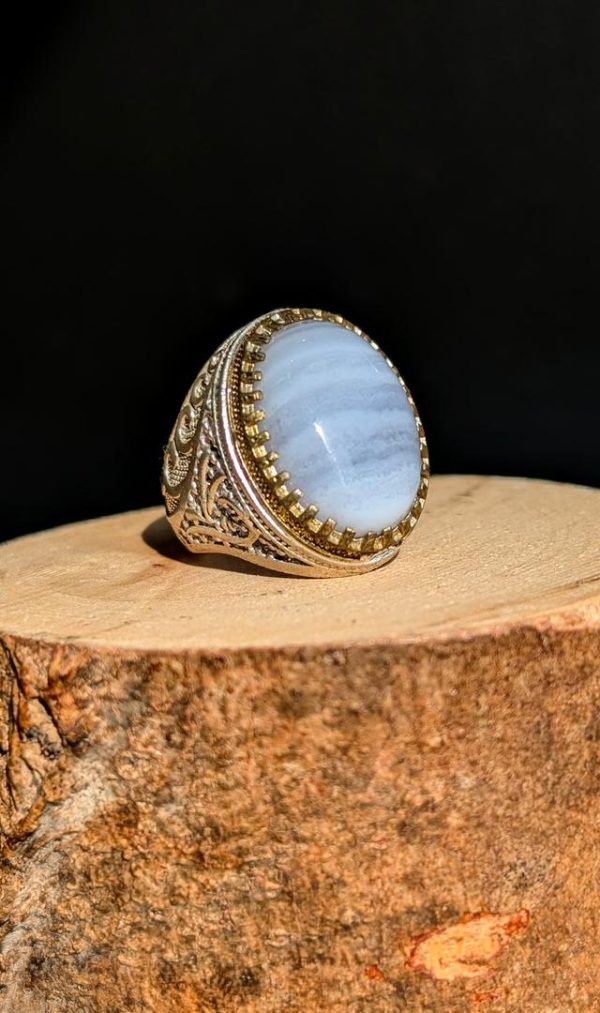 BAGUE CALCEDOINE