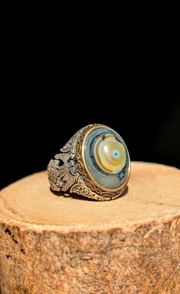 BAGUE AGATE SOULEYMANE