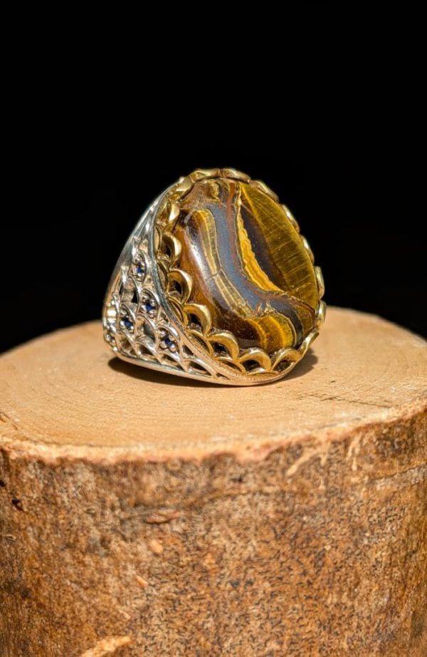 BAGUE OEIL DE TIGRE
