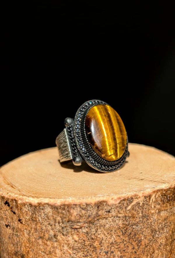 BAGUE OEIL DE TIGRE