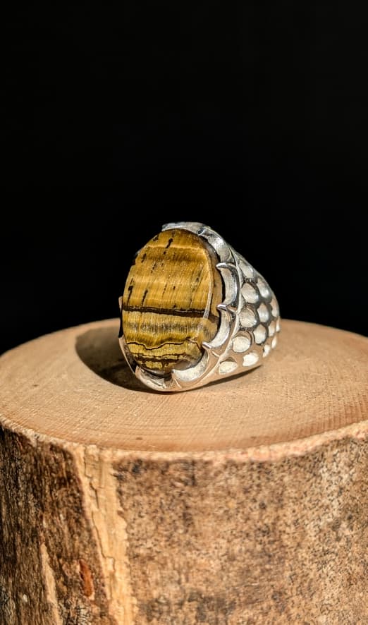 BAGUE OEIL DE TIGRE