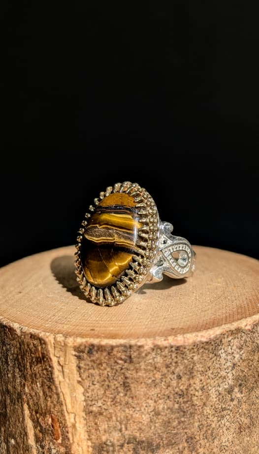 BAGUE OEIL DE TIGRE
