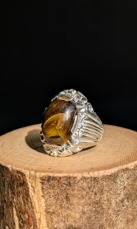 BAGUE OEIL DE TIGRE