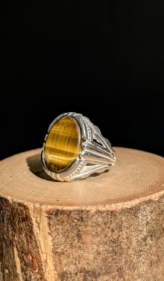 BAGUE OEIL DE TIGRE