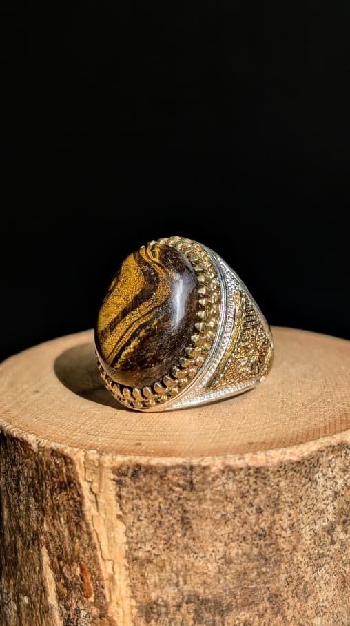 BAGUE OEIL DE TIGRE