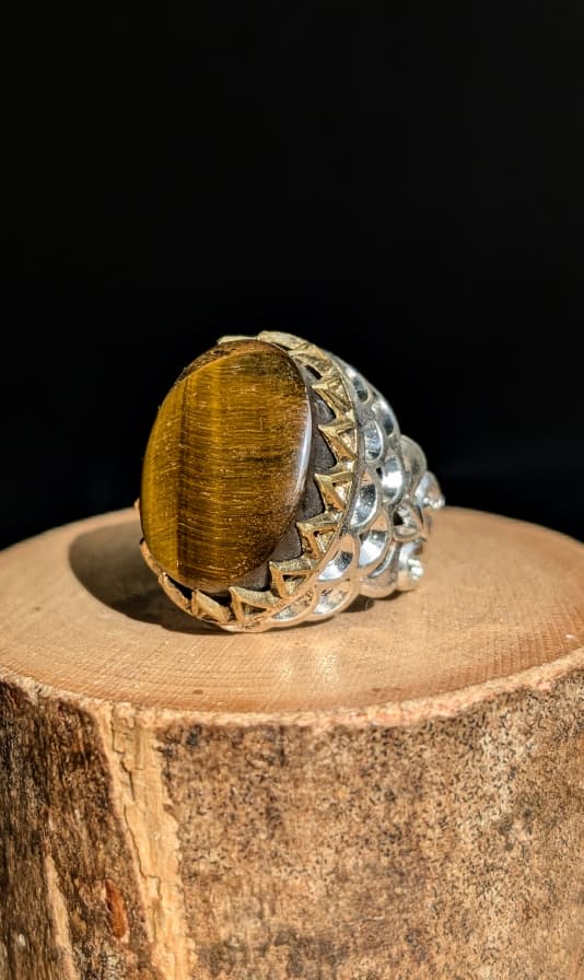 BAGUE OEIL DE TIGRE