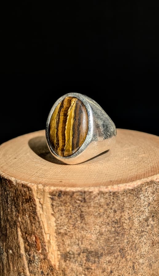 BAGUE OEIL DE TIGRE