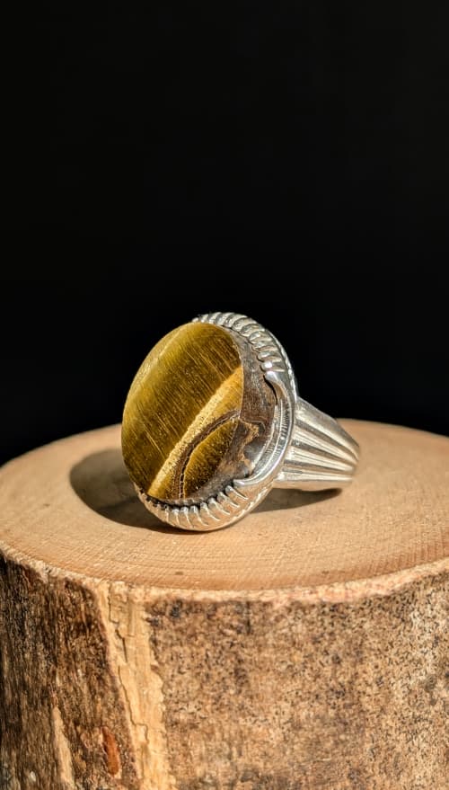BAGUE OEIL DE TIGRE