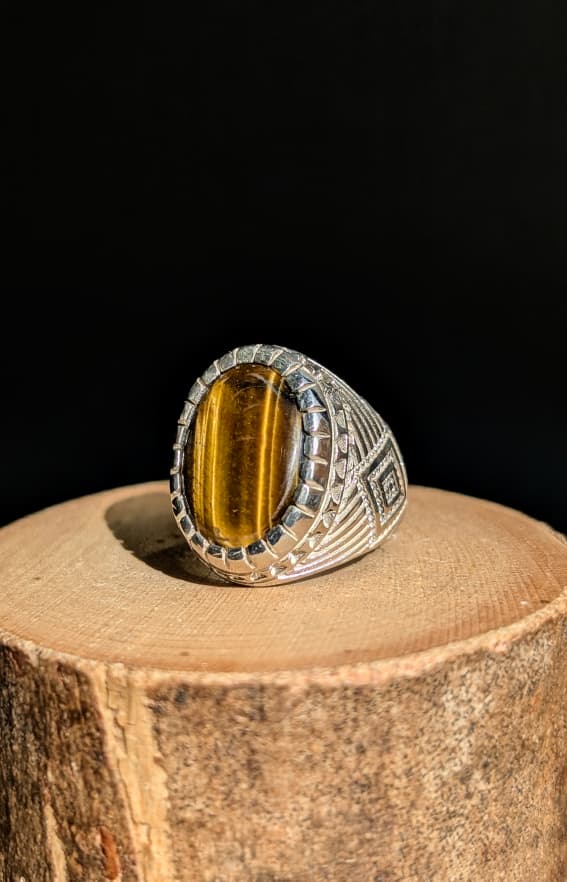 BAGUE OEIL DE TIGRE