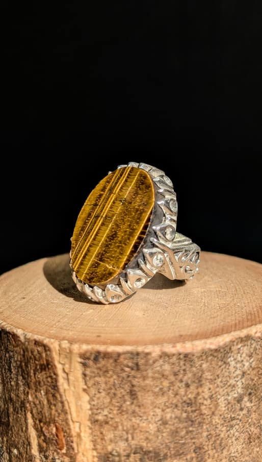 BAGUE OEIL DE TIGRE