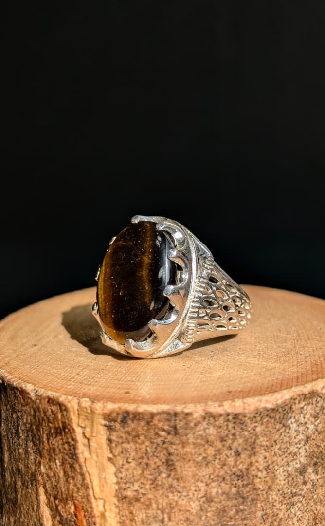 BAGUE OEIL DE TIGRE