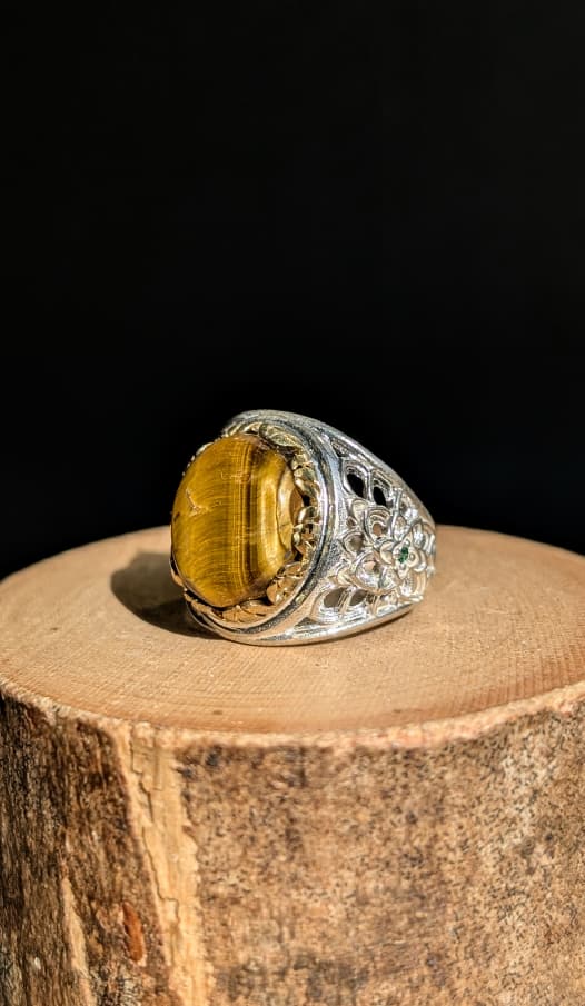 BAGUE OEIL DE TIGRE