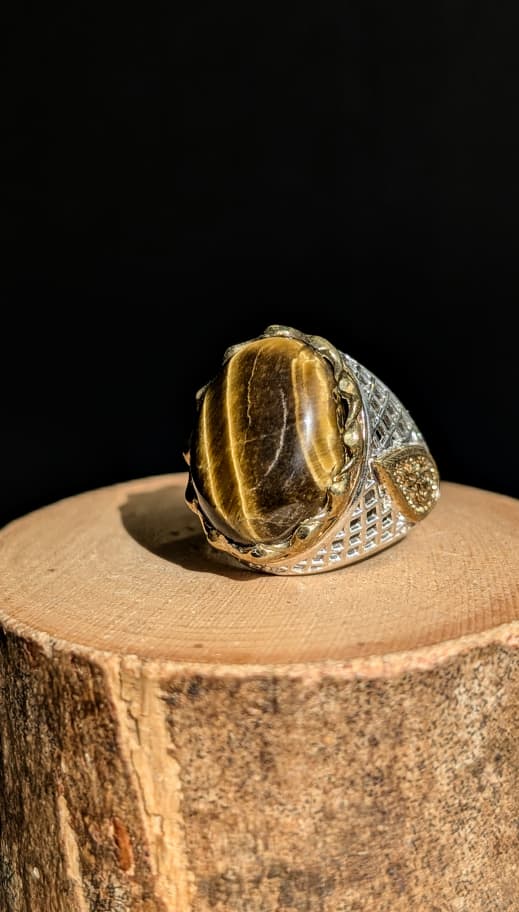BAGUE OEIL DE TIGRE