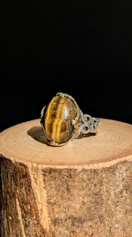 BAGUE OEIL DE TIGRE