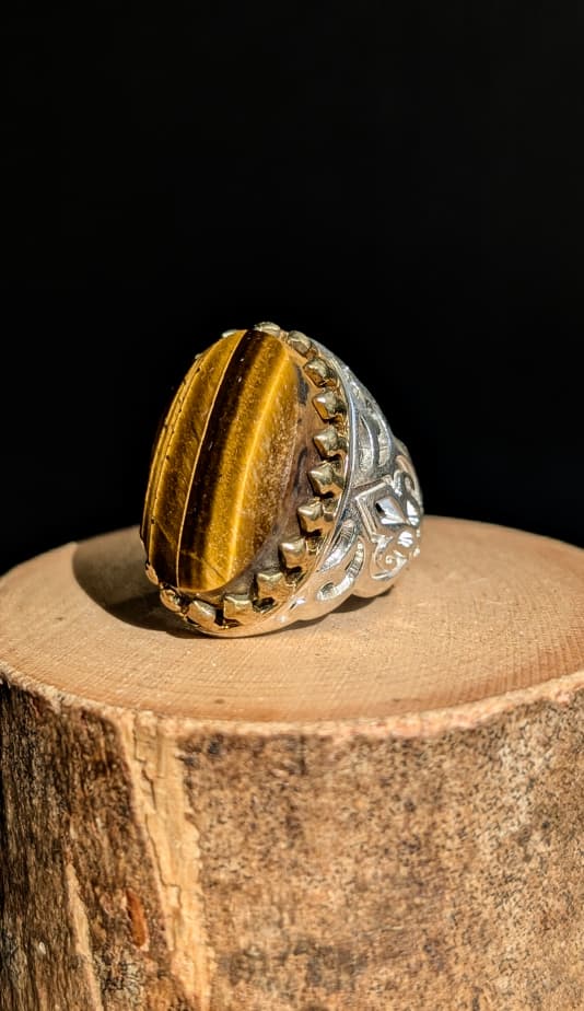 BAGUE OEIL DE TIGRE