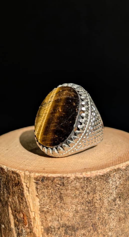 BAGUE OEIL DE TIGRE