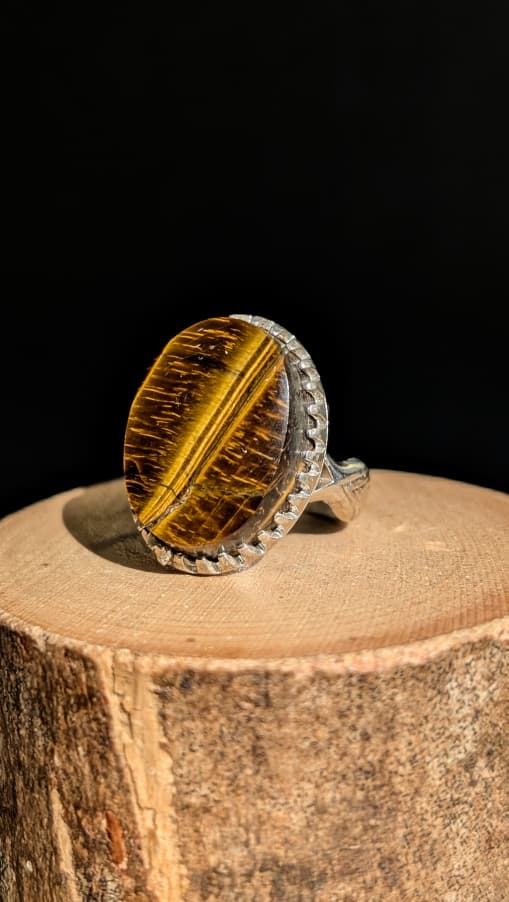 BAGUE OEIL DE TIGRE