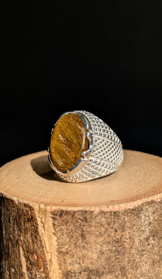 BAGUE OEIL DE TIGRE