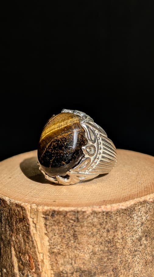 BAGUE OEIL DE TIGRE