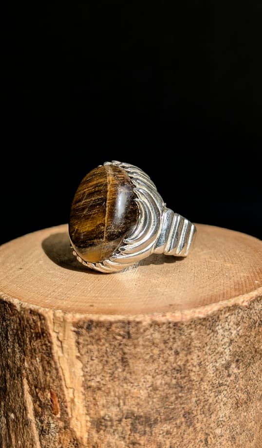 BAGUE OEIL DE TIGRE