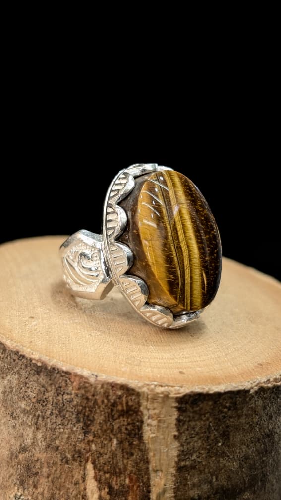 BAGUE OEIL DE TIGRE