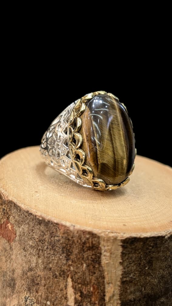 BAGUE OEIL DE TIGRE
