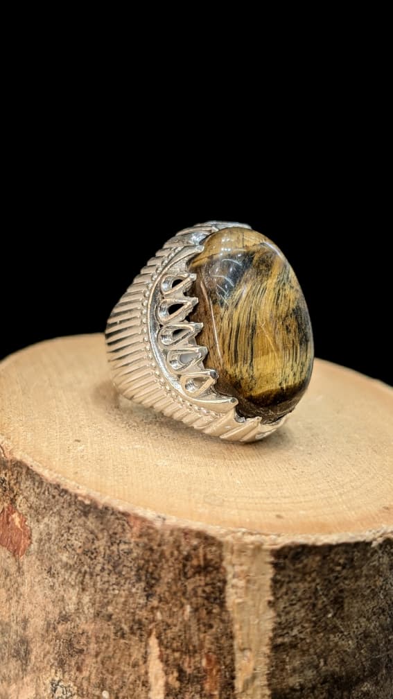 BAGUE OEIL DE TIGRE