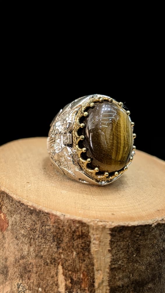BAGUE OEIL DE TIGRE