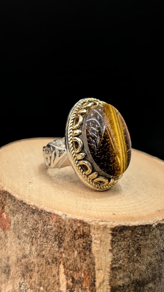 BAGUE OEIL DE TIGRE