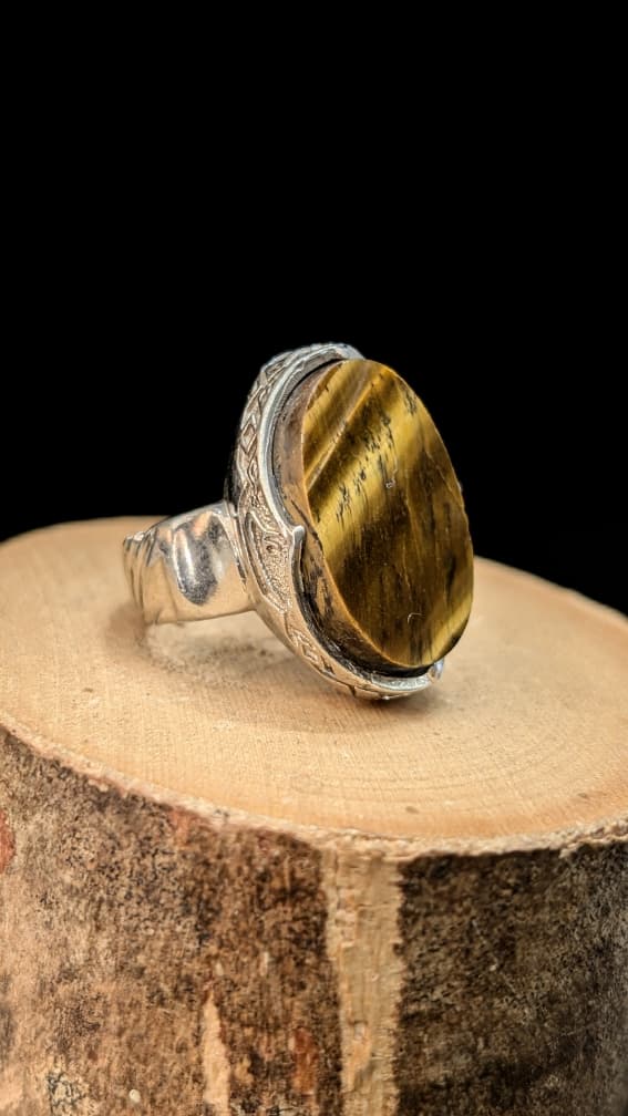 BAGUE OEIL DE TIGRE