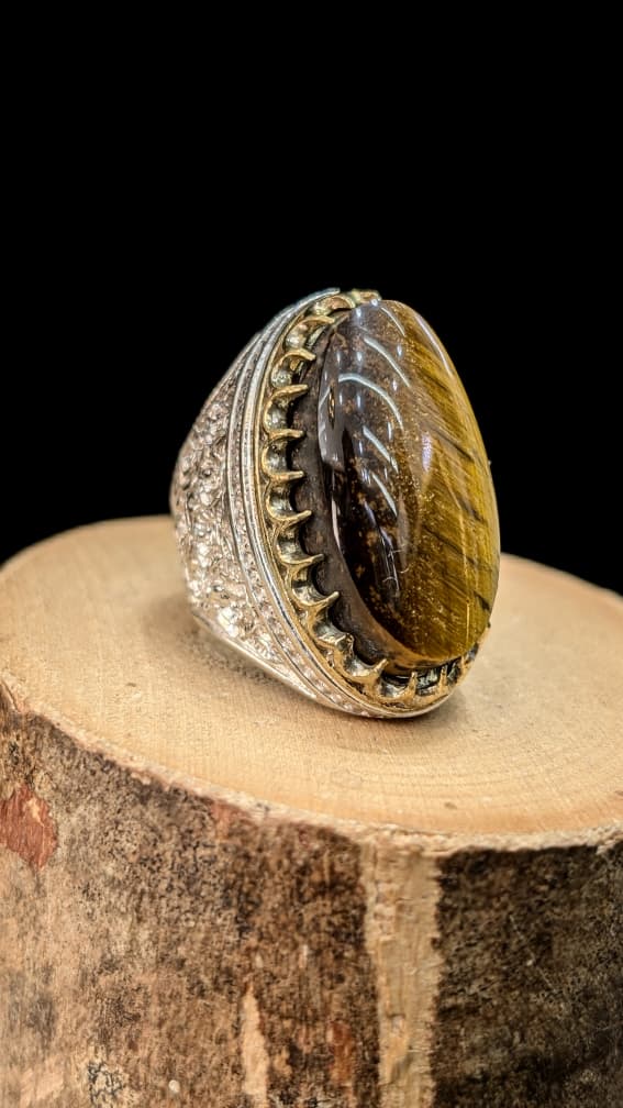 BAGUE OEIL DE TIGRE