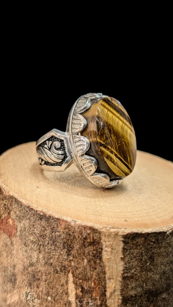 BAGUE OEIL DE TIGRE