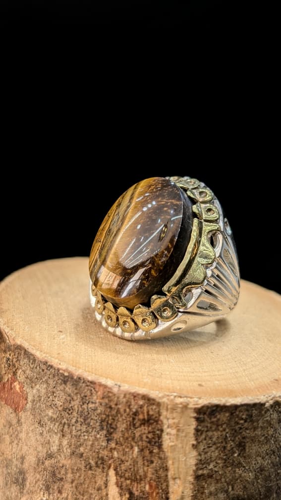 BAGUE OEIL DE TIGRE