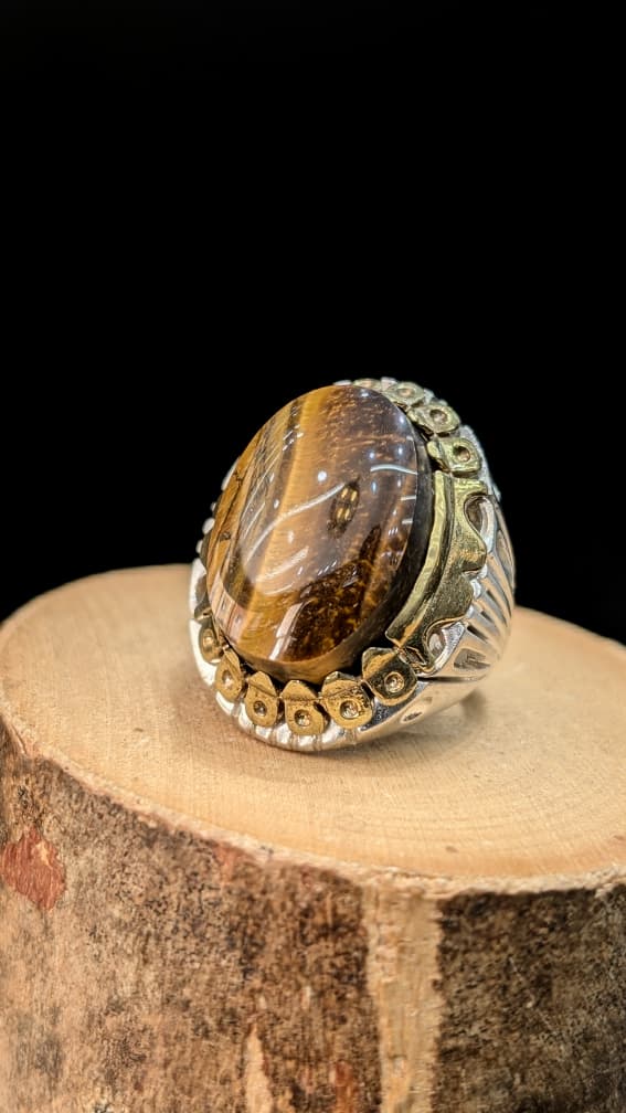 BAGUE OEIL DE TIGRE